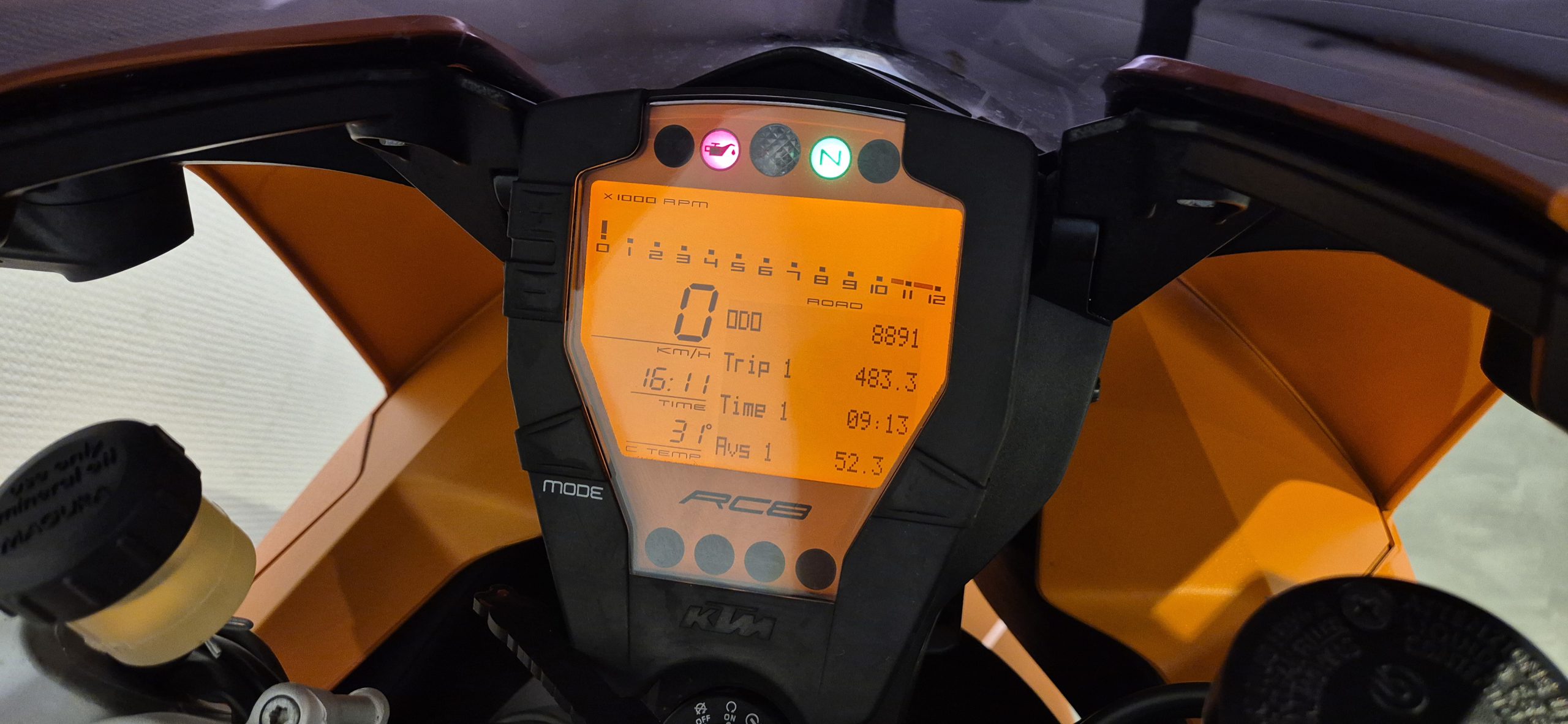 KTM RC8 1190 Red Bull Replica foto